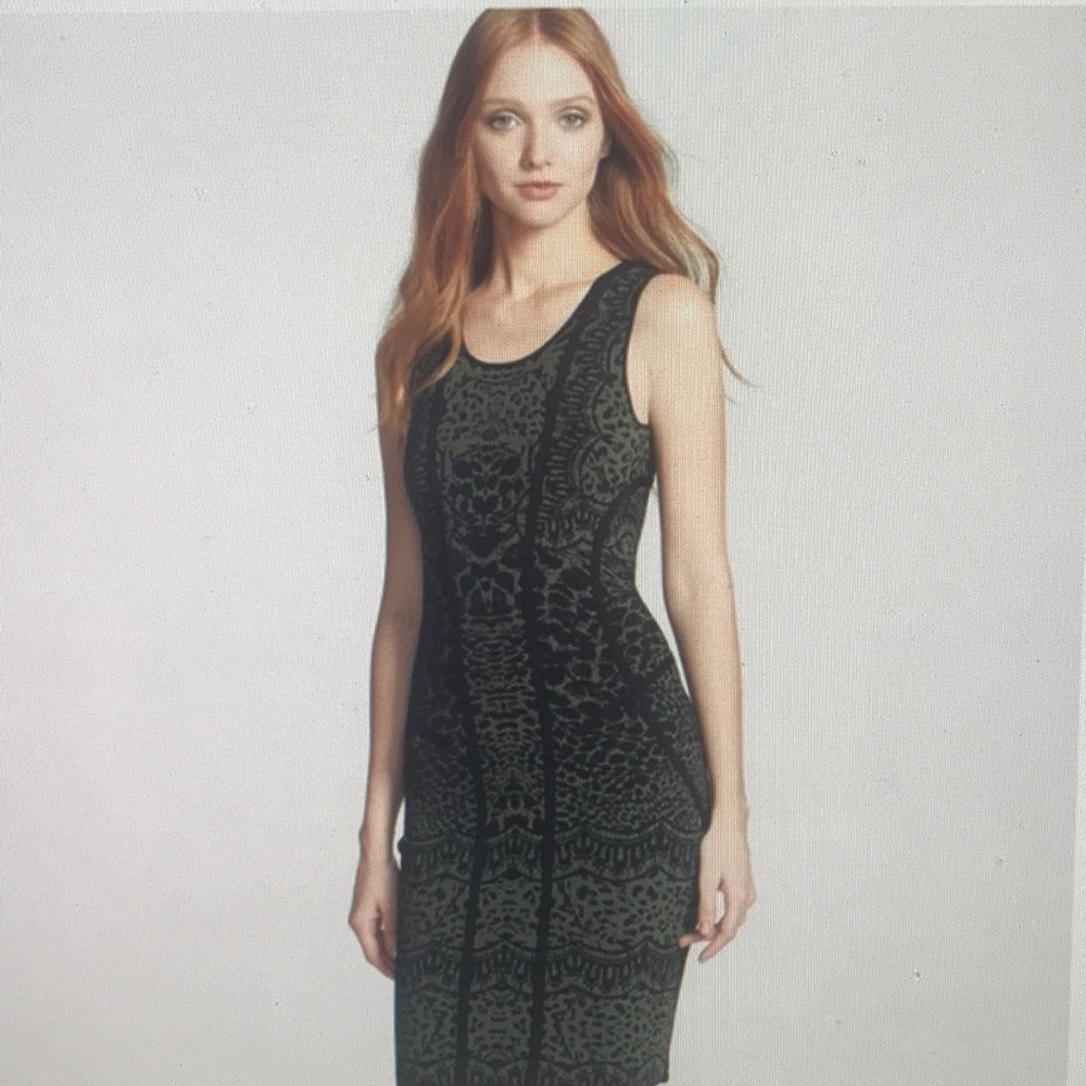 DVF form fitting dress